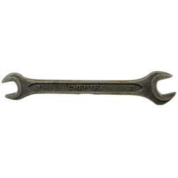 Ключ рожковый "Сибртех" 14322, фосфатированный, 9х11 мм, ГОСТ 2839