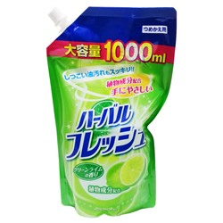 Средство для мытья посуды, фруктов и овощей с ароматом лайма Mitsuei м/у, Япония, 1000 мл