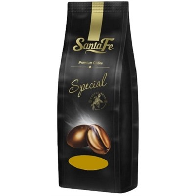 Кофе Чёрный лотос зерновой ароматизированный арабика Santa Fe 100 гр.