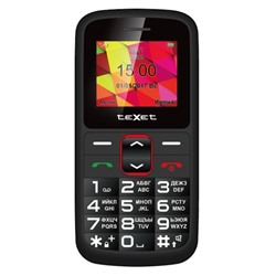 Сотовый телефон Texet TM-B217 Black Red