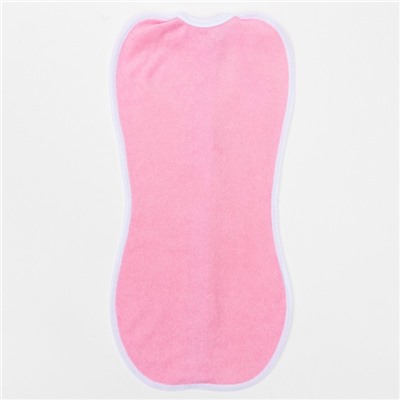 Пеленка-кокон на молнии, интерлок, рост 50-62 см, цвет розовый