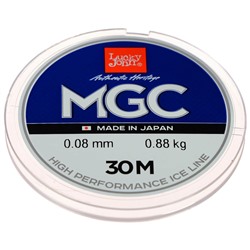Леска монофильная зимняя Lucky John MGC, 30 м, 0,08 мм