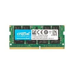 Память DDR4 16Gb 2133MHz Crucial CT16G4SFD824A RTL PC4-19200 CL17 SO-DIMM 260-pin 1.2В