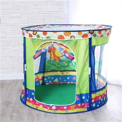 Палатка детская игровая «Цилиндр» 100×80×80 см