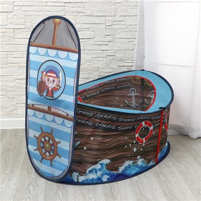 Детская игровая палатка «Корабль» 125×52×55 см