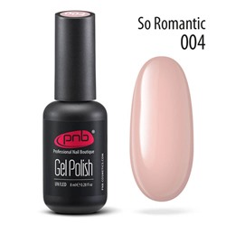 Гель-лак PNB 004 So Romantic розово-бежевый 8 мл