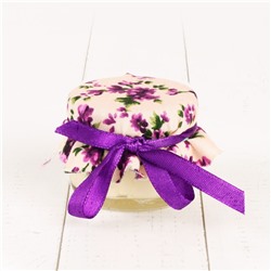 Свадебный комплимент Цветы фиолетовые Горный крем-мёд 35 гр.