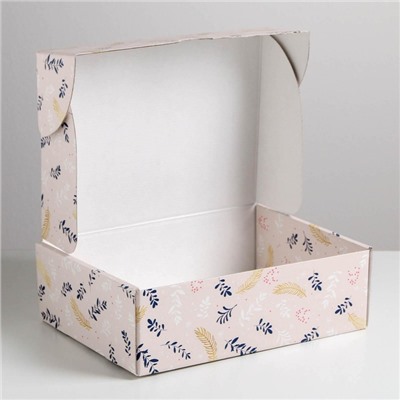 Складная коробка «Счастья», 30,7 × 22 × 9,5 см