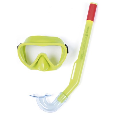 Набор для плавания Essential Lil' Glider, маска, трубка, от 3 лет, обхват 48-52 см, цвета МИКС, 24036 Bestway