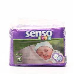 Подгузники «Senso baby» Mini (3-6 кг), 26 шт