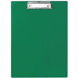 Планшет с зажимом А4, пластик, 1000мкм Calligrata зеленая