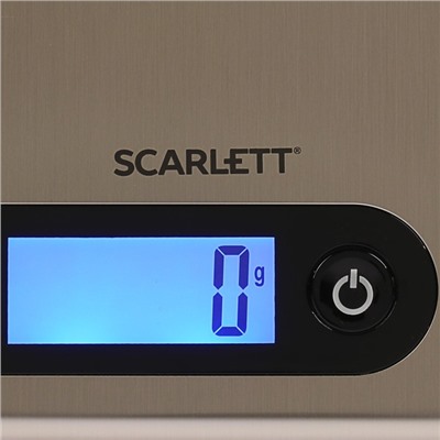 Весы кухонные Scarlett SC-KS57P98, электронные, до 5 кг, сталь
