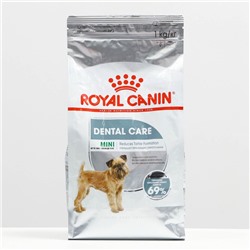 Сухой корм RC Mini Dental Care для собак с повышенной чувствительностью зубов, 1 кг