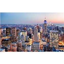 3D Фотообои  «Нью-Йорк: небоскребы»