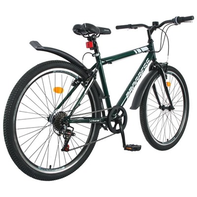 Велосипед 26" Progress модель Crank RUS, цвет темно-зеленый, размер рамы 17"
