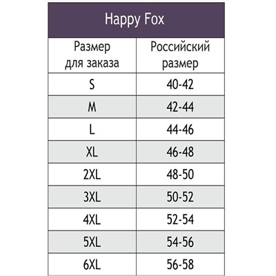 Женские трусы HappyFox HF10240