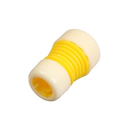 Муфта переходная, для шлангов 3/4" (19 мм) – 1" (25 мм), цанговое соединение, пластик