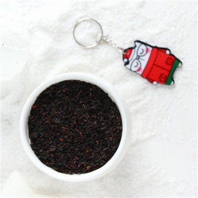 Набор «Только приятных случайностей»: чай чёрный 25 г, брелок