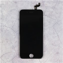 Дисплей для iPhone 6S + тачскрин черный с рамкой, качество AAA+