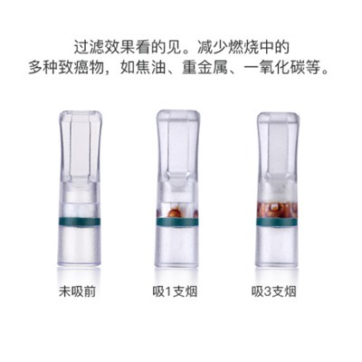 Набор одноразовых фильтров-мундштуков для сигарет 100 шт ZB-160DH-3