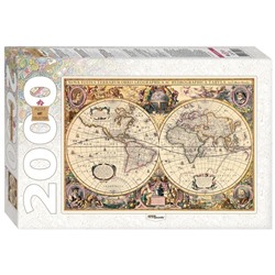 Пазл «Историческая карта мира», 2000 элементов