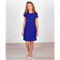 Синее платье для девочки 81005-ДН18