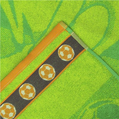Полотенце махровое "Bounce", 50х90 см, зеленый, 420 г/м 2 ,100% хл. ПЛ-2602-3065