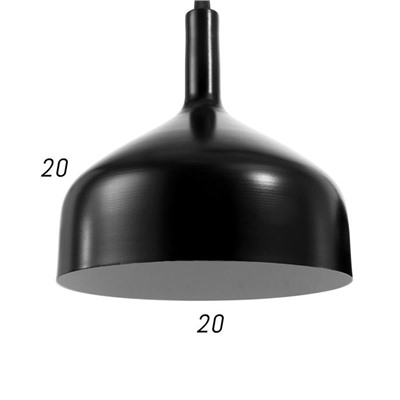 Светильник 2020/2, 2х40Вт Е14, цвет чёрный