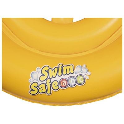 Круг для плавания Swim Safe ступень «А», с сиденьем и спинкой, от 1-2 лет, 32027 Bestway