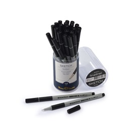 Ручка капиллярная Sketch FINELINER, узел 0.4 мм, стержень чёрный