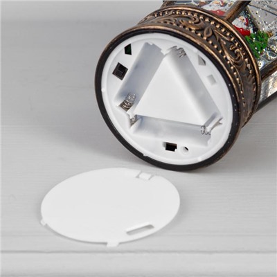 Светодиодная фигура «Снеговик» 14 × 22 × 14 см, пластик, батарейки ААх3 (не в комплекте), свечение тёплое белое