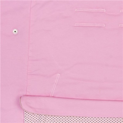 Одеяло конверт трансформер в коляску "Веселый день",цвет розовый ОКк/15(ВД) с/ВИ