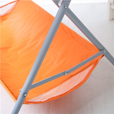 Пеленальный столик «Фея», складной, цвет оранжевый, 77х48