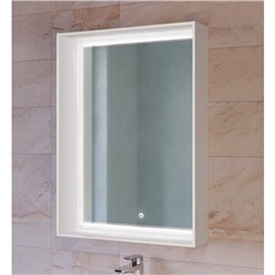 Зеркало Frame 75 Белое с подсветкой (сенсор)