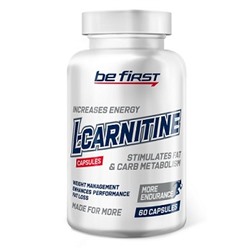 Жиросжигатель Карнитин L-carnitine Be First 60 капс.