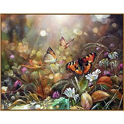 Алмазная мозаика "Волшебное утро", 25 цветов