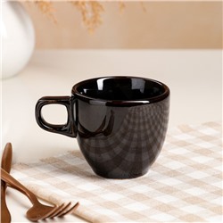 Чашка "Одесса", коричневая, керамика, 0.2 л