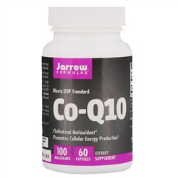 Jarrow Formulas, Co-Q10, 100 мг, 60 капсул