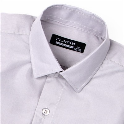 Рубашка Platin Grigio Classic Fit длинный рукав для мальчика