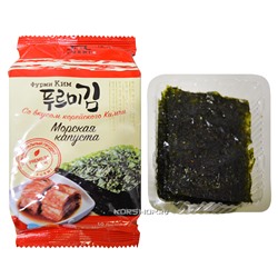 Морская капуста со вкусом корейского Кимчи Furmi Kim (10 листов), Корея, 5 г