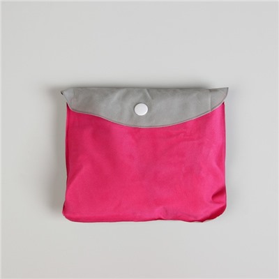 Подушка-воротник для шеи, с подголовником, надувная, в чехле, 43 × 28 см, цвет МИКС