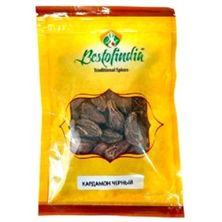 Кардамон чёрный целый Black Cardamom Bestofindia 50 гр. (пачка)
