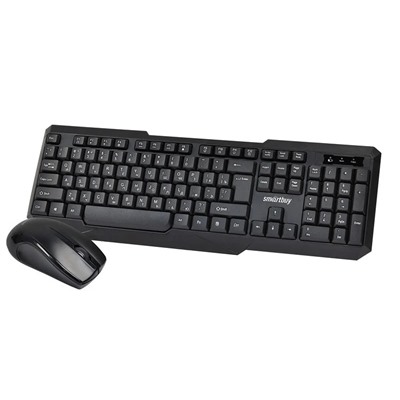 Беспроводной комплект клавиатура+мышь SmartBuy ONE 230346AG-K (черный) (SBC-230346AG-K)