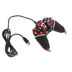 Геймпад DVTech JS62 Horror Ninja, проводной, вибрация, для PC, USB