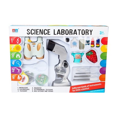 Набор игровой «Научная лаборатория», микроскоп с аксессуарами