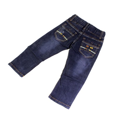 Рост 95-100. Стильные детские джинсы Velros_IDO черного цвета со светлыми переходами.