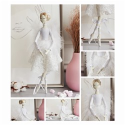 Интерьерная кукла балерина "Розали", набор для шитья 21 × 0,5 × 29,7 см