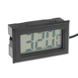 Термометр цифровой, ЖК-экран, провод 1 м