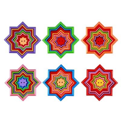 ИГРОЛЕНД Игрушка головоломка "Магия геометрии" пластик, свет, 9,5см, 6 цветов