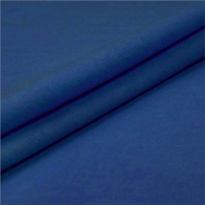 Ткань на отрез фланель гладкокрашеная 75 см синий